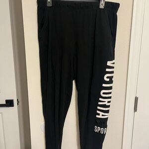 Victoria Secret Sport Black Sweatpants